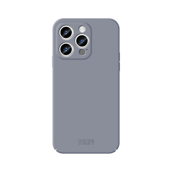 For iPhone 14 Pro Max MOFI Qin Series Skin Feel All-inclusive PC Phone Case(Gray)