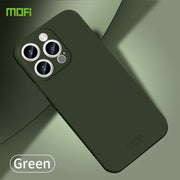 For iPhone 14 Pro MOFI Qin Series Skin Feel All-inclusive PC Phone Case(Green)