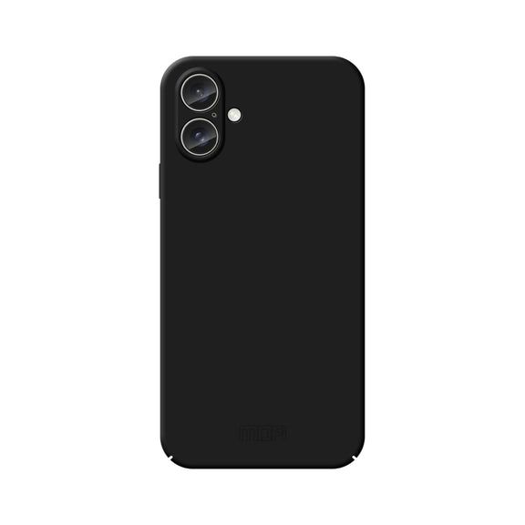 For iPhone 16 Plus MOFI Qin Series Skin Feel All-inclusive PC Phone Case(Black)
