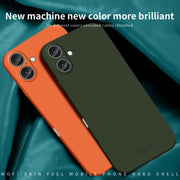 For iPhone 16 Plus MOFI Qin Series Skin Feel All-inclusive PC Phone Case(Blue)