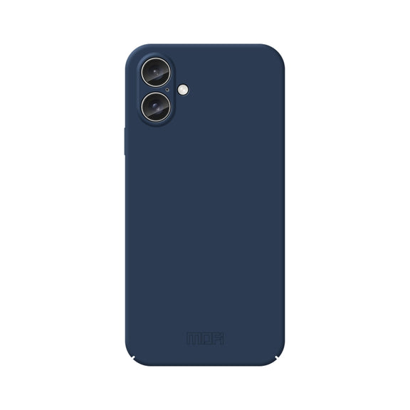 For iPhone 16 Plus MOFI Qin Series Skin Feel All-inclusive PC Phone Case(Blue)