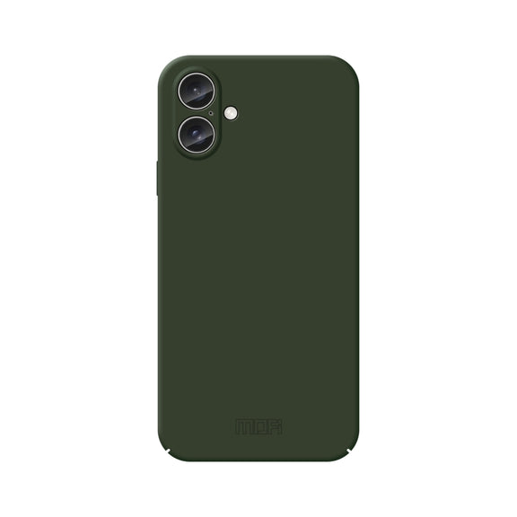 For iPhone 16 Plus MOFI Qin Series Skin Feel All-inclusive PC Phone Case(Green)