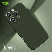 For iPhone 16 Pro MOFI Qin Series Skin Feel All-inclusive PC Phone Case(Green)