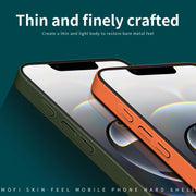For iPhone 16e MOFI Qin Series Skin Feel All-inclusive PC Phone Case(Blue)