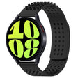 For Samsung Galaxy Watch 6 40mm 20mm Holes Breathable 3D Dots Silicone Watch Band(Black) - free shipping - PMC TechLife - Order now!