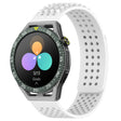For Huawei Watch GT3 SE 22mm Holes Breathable 3D Dots Silicone Watch Band(White) - Watch Bands by PMC TechLife | Online Shopping South Africa | PMC TechLife
