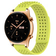 For Honor Watch GS 3 22mm Holes Breathable 3D Dots Silicone Watch Band(Lime Green) - free shipping - PMC TechLife - Order now!