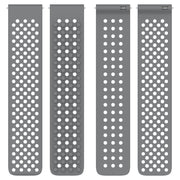 For Xiaomi MI Watch Color 22mm Holes Breathable 3D Dots Silicone Watch Band(Orange)