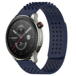 For Amazfit GTR 4 Pro 22mm Holes Breathable 3D Dots Silicone Watch Band(Midnight Blue) - Watch Bands by PMC TechLife | Online Shopping South Africa | PMC TechLife
