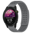 For Garmin Forerunner 255 22mm Holes Breathable 3D Dots Silicone Watch Band(Grey) - free shipping - PMC TechLife - Order now!