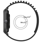 For Samsung Galaxy Watch 46mm 22mm Holes Breathable 3D Dots Silicone Watch Band(Lime Green)
