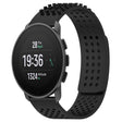 For SUUNTO 9 Peak Pro 22mm Holes Breathable 3D Dots Silicone Watch Band(Black) -  by PMC TechLife | Online Shopping South Africa | PMC TechLife | Buy Now Pay Later Mobicred