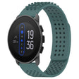 For  SUUNTO 9 Peak 22mm Holes Breathable 3D Dots Silicone Watch Band(Olive Green) -  by PMC TechLife | Online Shopping South Africa | PMC TechLife