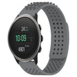 For SUUNTO 5 Peak 22mm Holes Breathable 3D Dots Silicone Watch Band(Grey) -  by PMC TechLife | Online Shopping South Africa | PMC TechLife