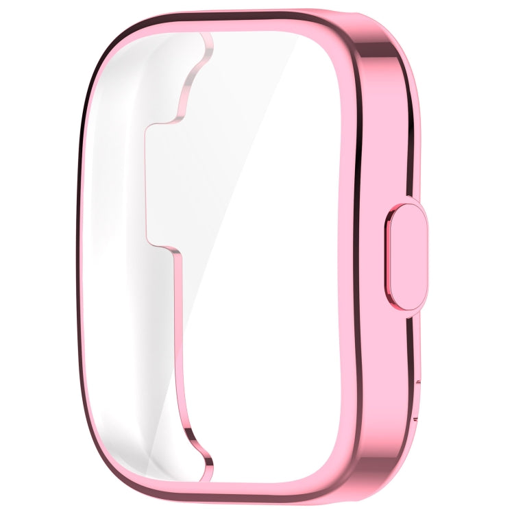 For Amazfit Bip 5 All-Inclusive TPU Protective Case(Pink)