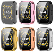 For Amazfit Bip 5 All-Inclusive TPU Protective Case(Pink)