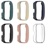 For Amazfit Bip 5 Tempered Film Integrated PC Watch Protective Case(Black)