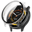For Garmin Venu 3 PC + Tempered Film Integrated Watch Protective Case(Transparent) - Watch Cases by PMC TechLife | Online Shopping South Africa | PMC TechLife | Buy Now Pay Later Mobicred