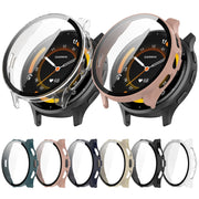For Garmin Venu 3S PC + Tempered Film Integrated Watch Protective Case(Black)
