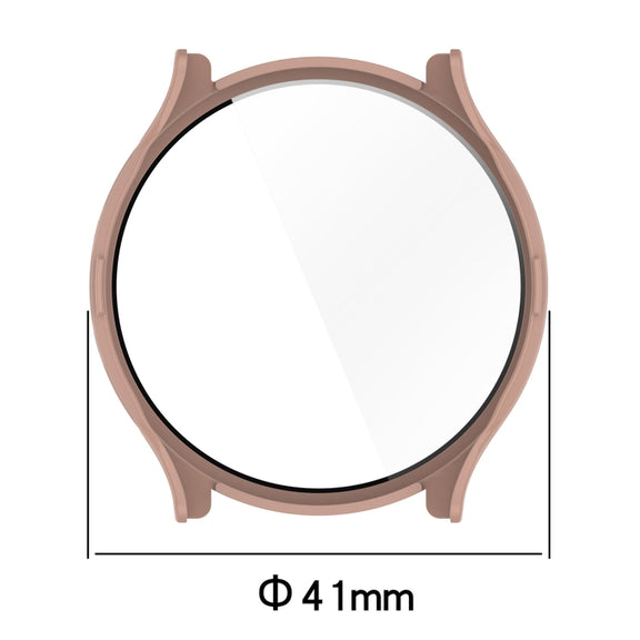 For Garmin Venu 3S PC + Tempered Film Integrated Watch Protective Case(Black)