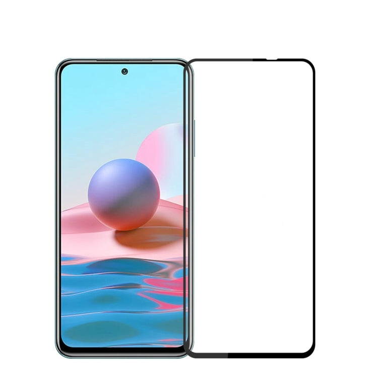 For Motorola Moto G84 MOFI 9H 2.5D Full Screen Tempered Glass Film(Black)