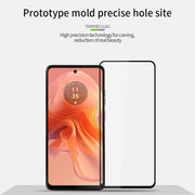 For Motorola Moto G04 MOFI 9H 2.5D Full Screen Tempered Glass Film(Black)