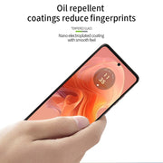 For Motorola Moto G04 MOFI 9H 2.5D Full Screen Tempered Glass Film(Black)