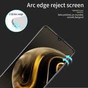 For Huawei Enjoy 70 MOFI 9H 2.5D Full Screen Tempered Glass Film(Black)