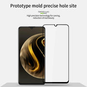 For Huawei nova Y72 MOFI 9H 2.5D Full Screen Tempered Glass Film(Black)