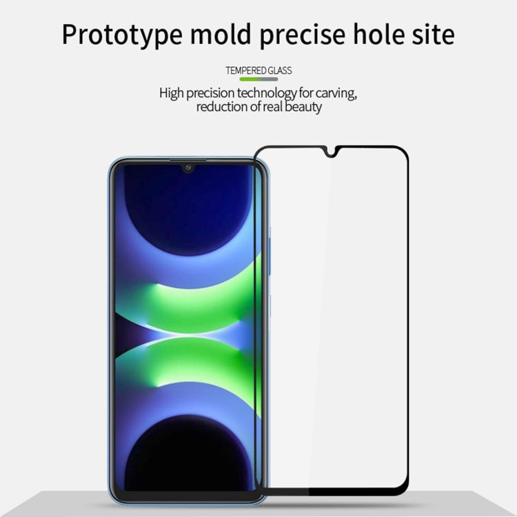 For Huawei Enjoy 70z MOFI 9H 2.5D Full Screen Tempered Glass Film(Black)