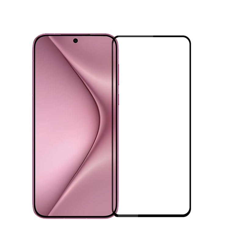 For Huawei Pura 70 MOFI 9H 2.5D Full Screen Tempered Glass Film(Black)