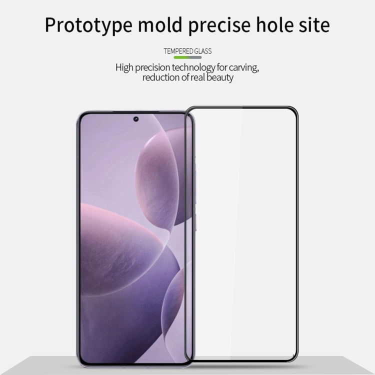 For Xiaomi Redmi K70 / K70 Pro MOFI 9H 3D Explosion-proof Tempered Glass Film(Black)