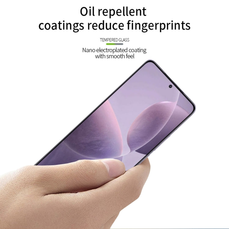 For Xiaomi Redmi K70 / K70 Pro MOFI 9H 3D Explosion-proof Tempered Glass Film(Black)