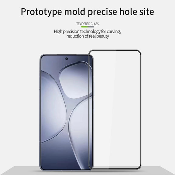 For Xiaomi Redmi K70 Ultra MOFI 9H 3D Explosion-proof Tempered Glass Film(Black)