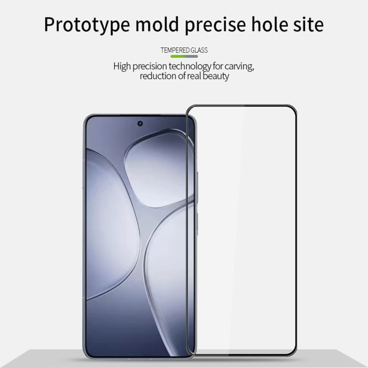 For Xiaomi Redmi K70 Ultra MOFI 9H 3D Explosion-proof Tempered Glass Film(Black)
