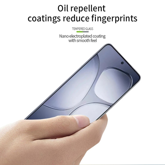 For Xiaomi Redmi K70 Ultra MOFI 9H 3D Explosion-proof Tempered Glass Film(Black)