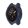 For Garmin Epix Pro 47mm / Fenix 7 / 7 Pro ENKAY Hat-Prince TPU Armor Designed Watch Protective Case(Dark Blue) - Watch Cases by ENKAY | Online Shopping South Africa | PMC TechLife | Buy Now Pay Later Mobicred