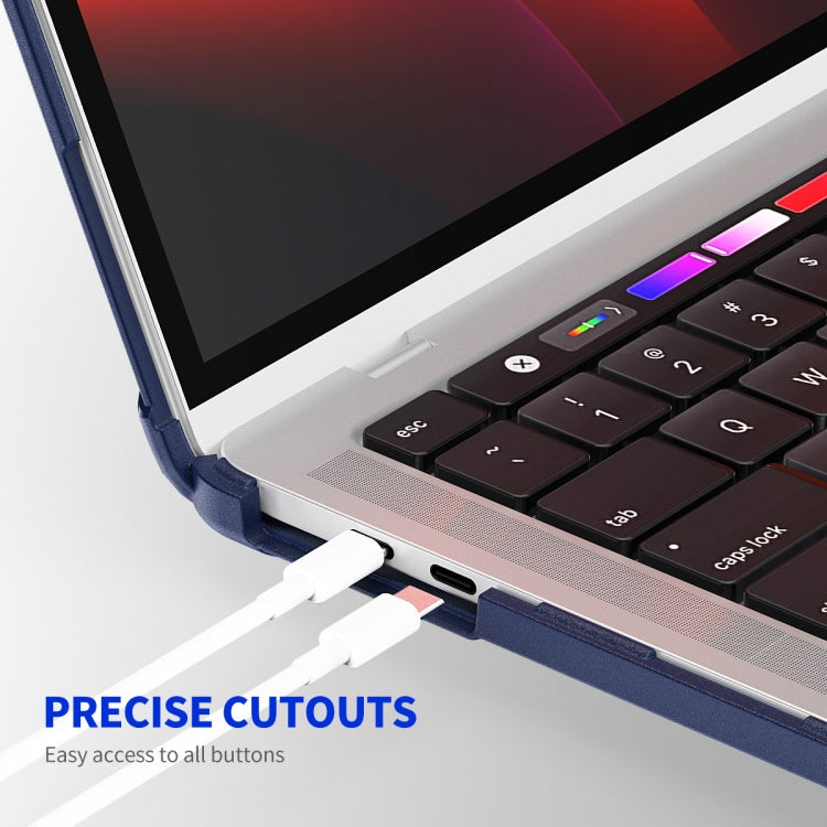 For MacBook Air 13.3 A2179/A2337 ENKAY Hat-Prince 3 in 1 Protective Bracket Case Cover Hard Shell with TPU Keyboard Film / PET Screen Protector, Version:EU(Pink)