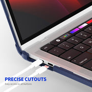 For MacBook Air 13.3 A2179/A2337 ENKAY Hat-Prince 3 in 1 Protective Bracket Case Cover Hard Shell with TPU Keyboard Film / PET Screen Protector, Version:EU(Pink)