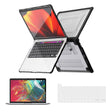 For MacBook Pro 13.3 A2251/A2289/A2338 ENKAY Hat-Prince 3 in 1 Protective Bracket Case Cover Hard Shell with TPU Keyboard Film / PET Screen Protector, Version:EU(Black) - free shipping - PMC Jewellery - Order now!