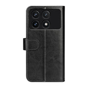 For Xiaomi Redmi K70 R64 Texture Horizontal Flip Leather Phone Case(Black)