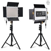 VLOGLITE W660S For Video Film Recording 3200-5600K Lighting LED Video Light with Tripod, Plug:UK Plug