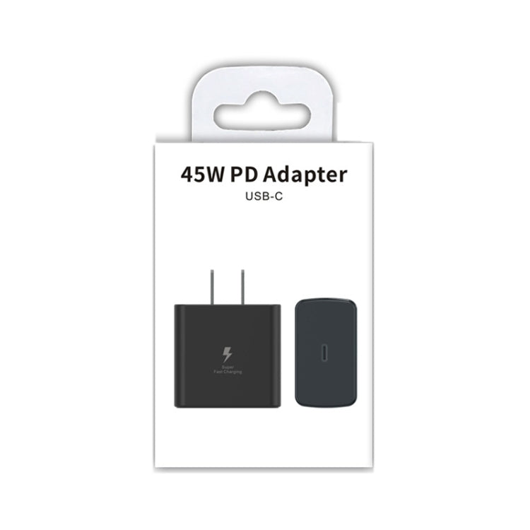 M135 PPS / PD 45W USB-C / Type-C Port Fast Charger, AU Plug(Black)