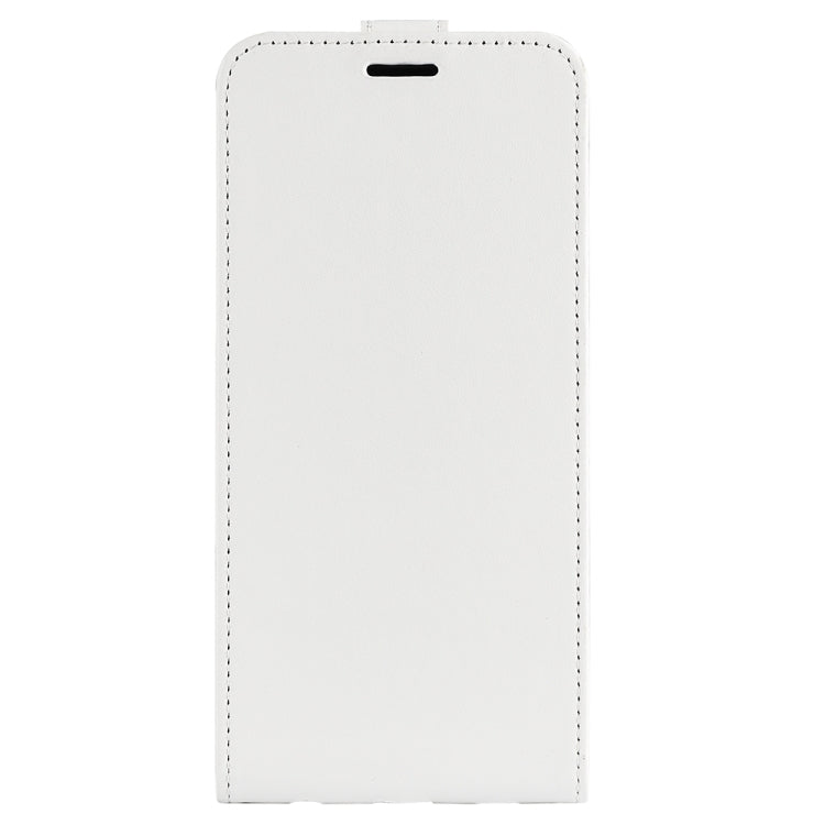 For Xiaomi Redmi K70 R64 Texture Single Vertical Flip Leather Phone Case(White)