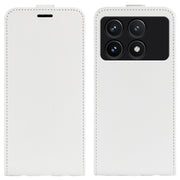 For Xiaomi Redmi K70 R64 Texture Single Vertical Flip Leather Phone Case(White)