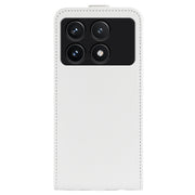 For Xiaomi Redmi K70 R64 Texture Single Vertical Flip Leather Phone Case(White)