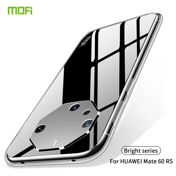For Huawei Mate 60 RS Ultimate MOFI Ming Series Ultra-thin TPU Phone Case(Transparent)