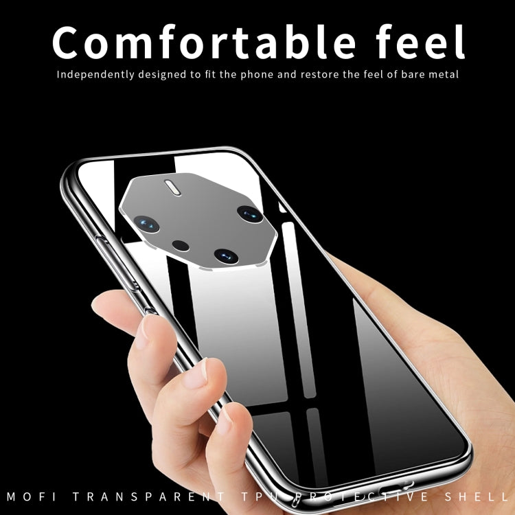 For Huawei Mate 60 RS Ultimate MOFI Ming Series Ultra-thin TPU Phone Case(Transparent)