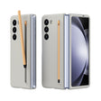 For Samsung Galaxy Z Fold5 5G Skinfeel Shockproof Phone Case with Pen(Light Gray) - Galaxy Z Fold5 Cases by PMC TechLife | Online Shopping South Africa | PMC TechLife