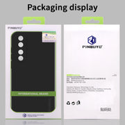For Honor X50i / 90 Lite PINWUYO Sense Series Liquid Silicone TPU Phone Case(Green)